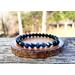 Sodalite and Black Tourmaline Bracelet for Stress and Anxiety Relief by Rock My Zen